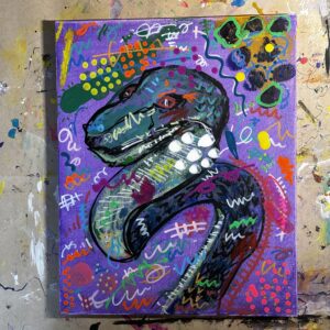 原画　F3「蛇の螺旋」
